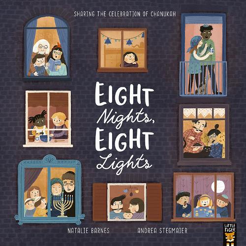 Бумажная книга «Eight Nights, Eight Lights», автор Натали Барнс - фото №1