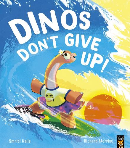 Бумажная книга «Dinos Don't Give Up!», автор Смрити Холс - фото №1