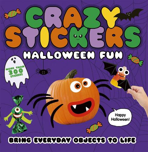 Бумажная книга «Crazy Stickers: Halloween Fun», автор Даниэль Маклин - фото №1