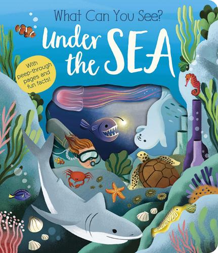 Бумажная книга «What Can You See? Under the Sea» - фото №1