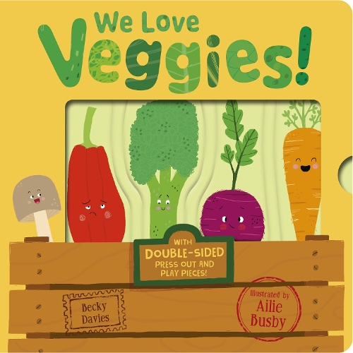 Бумажная книга «We Love Veggies!», автор Бекки Дэвис - фото №1