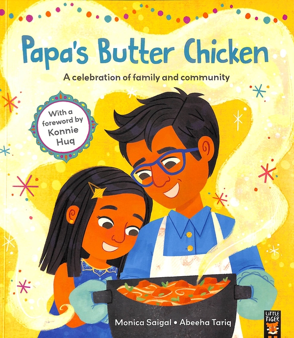 Паперова книга «Papa's Butter Chicken», автор Моніка Сайгал - фото №1