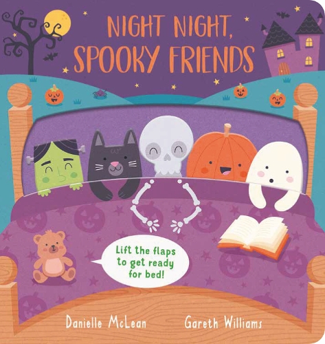 Бумажная книга «Night Night, Spooky Friends», автор Даниэль Маклин - фото №1