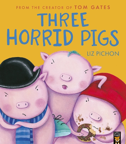 Бумажная книга «Three Horrid Pigs», автор Лиз Пишон - фото №1