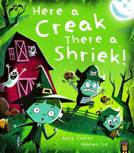 Паперова книга «Here a Creak There a Shriek!», автор Келлі Конрой - фото №1