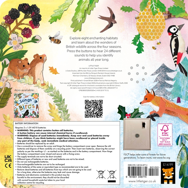 Бумажная книга «Songs of the Seasons», автор Патриция Хегарти - фото №1