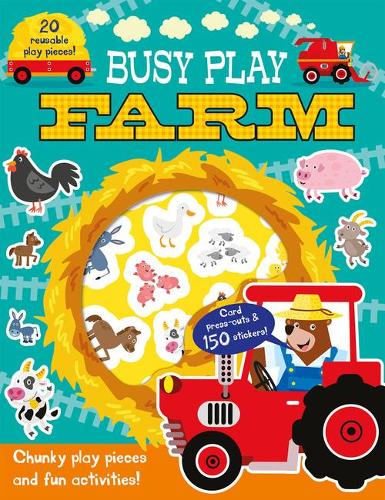 Бумажная книга «Busy Play Farm», автор Конни Айзекс - фото №1