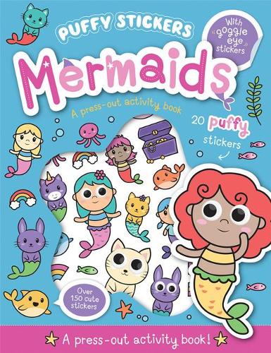 Паперова книга «Puffy Sticker Mermaids», автор Кіт Елліот - фото №1