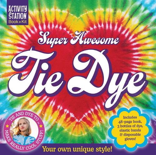 Бумажная книга «Super Awesome Tie Dye», автор Джесси Оливер - фото №1