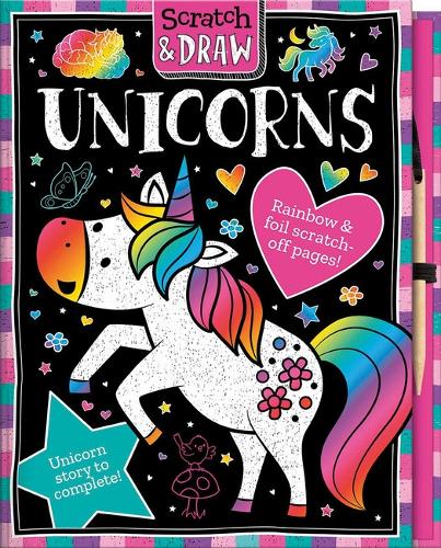 [object Object] «Scratch and Draw Unicorns», автор Лайза Риган - фото №1