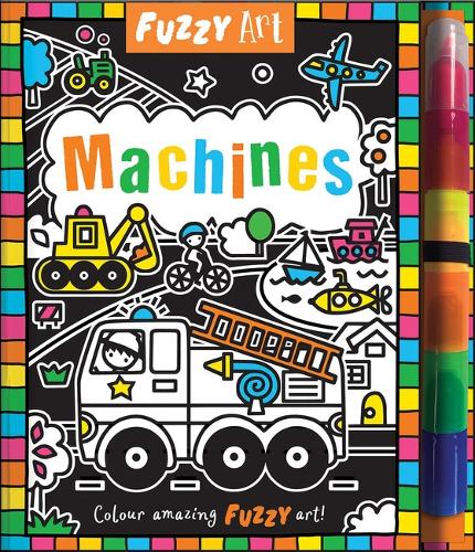 Бумажная книга «Fuzzy Art Machines», автор Мелани Хибберт - фото №1