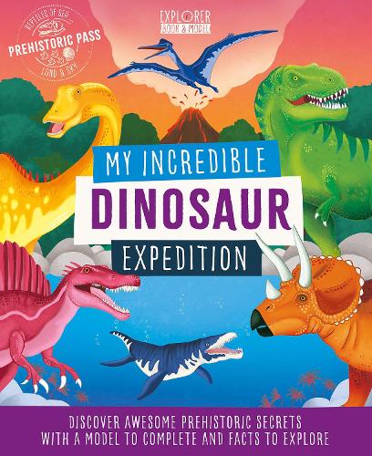 Бумажная книга «My Incredible Dinosaur Expedition», автор Анита Ганери - фото №1