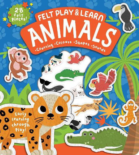 [object Object] «Felt Play & Learn Animals», автор Алиса Баркер - фото №1