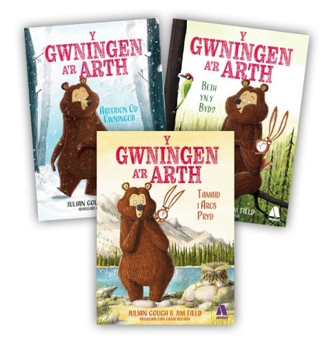 Бумажная книга «Pecyn y Gwningen a'r Arth» - фото №1