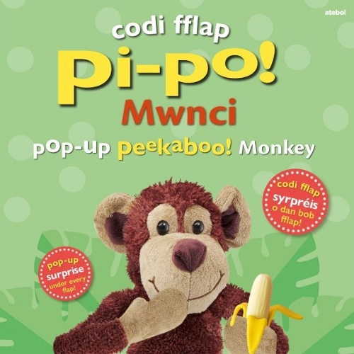 [object Object] «Codi Fflap Pi-po! Mwnci / Pop-up Peekaboo! Monkey», автор Доун Сиретт - фото №1