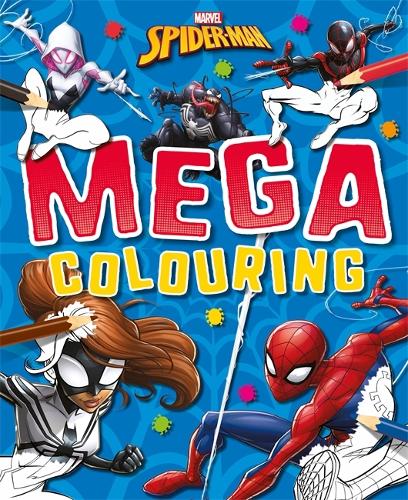 Паперова книга «Marvel Spider-Man: Mega Colouring», автор Marvel Entertainment International Ltd - фото №1