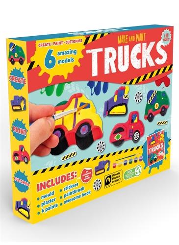 [object Object] «Make and Paint Trucks & More», автор Igloo Books - фото №1