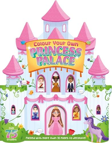 Паперова книга «Colour Your Own Princess Palace», автор Igloo Books - фото №1