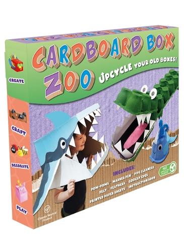 [object Object] «Cardboard Box Zoo», автор Igloo Books - фото №1