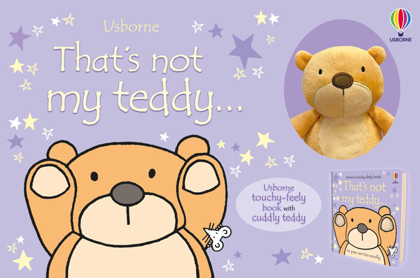 Паперова книга «That's Not My Teddy...Book and Toy», автор Фіона Вотт - фото №1