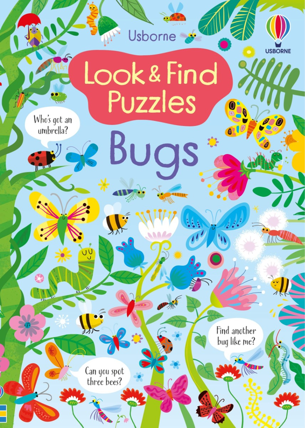[object Object] «Look and Find Puzzles Bugs», автор Кірстін Робсон - фото №1