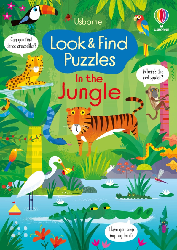 [object Object] «Look and Find Puzzles In the Jungle», автор Кирстин Робсон - фото №1