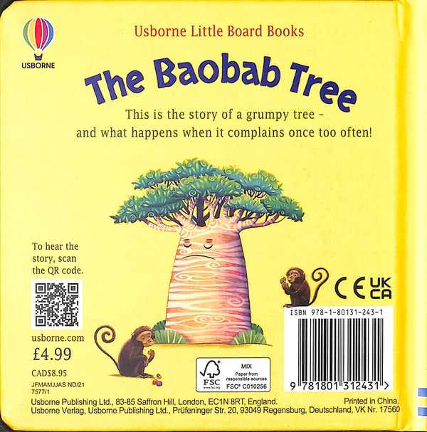 Паперова книга «The Baobab Tree», автор Леслі Сімс - фото №1