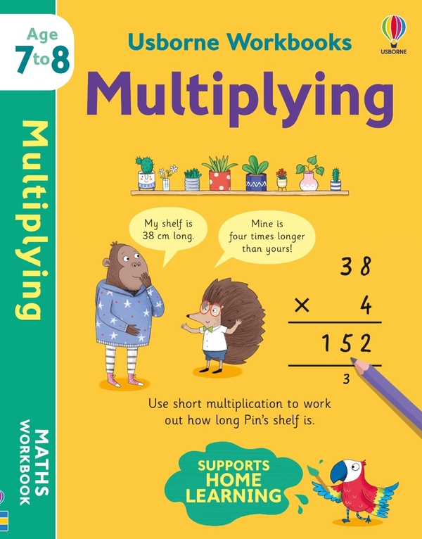 [object Object] «Usborne Workbooks Multiplying 7-8 », автор Бэти Холли - фото №1