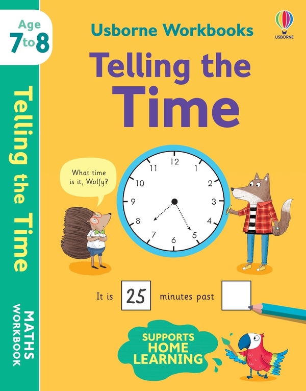 [object Object] «Usborne Workbooks Telling the Time 7-8», автор Бэти Холли - фото №1