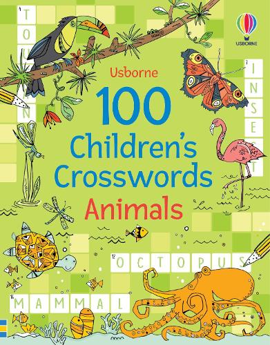 Паперова книга «100 Children's Crosswords: Animals», автор Філіп Кларк - фото №1