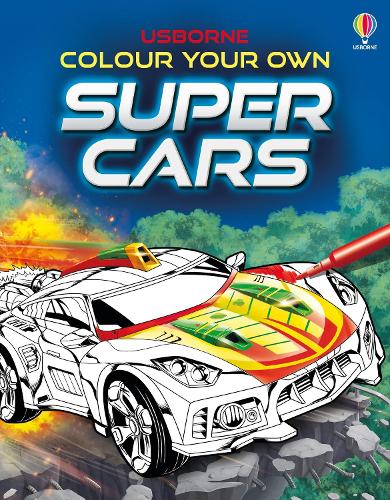 [object Object] «Colour Your Own Supercars», автор Сэм Смит - фото №1