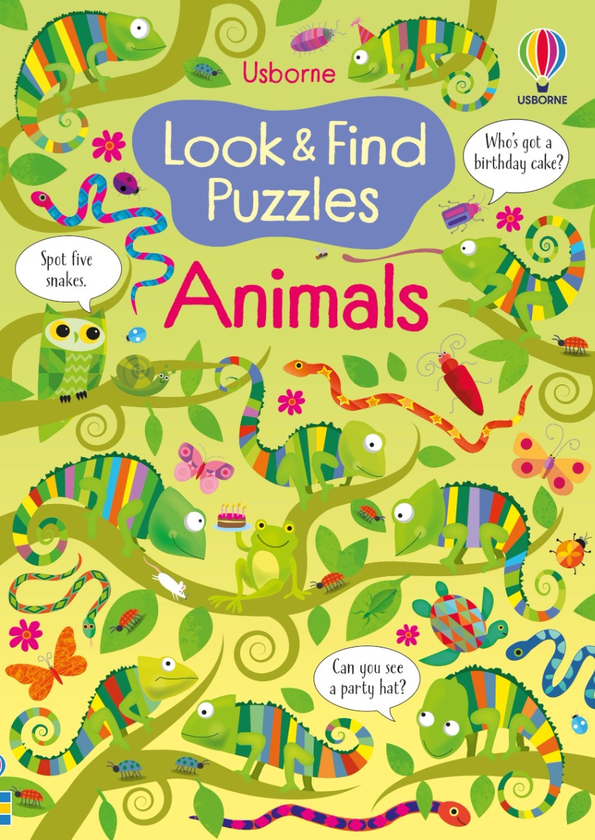[object Object] «Look and Find Puzzles Animals», автор Кирстин Робсон - фото №1