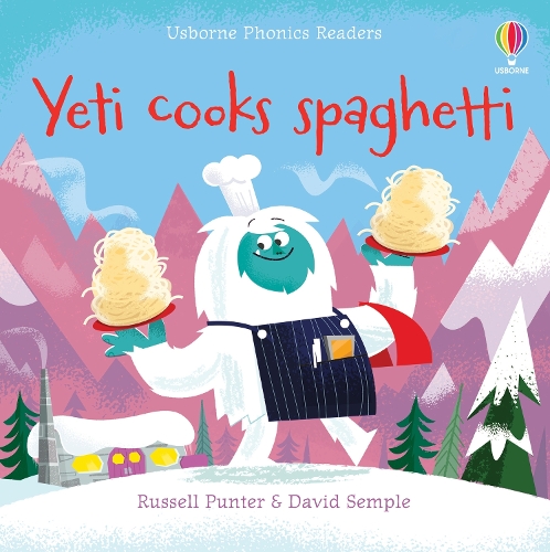 [object Object] «Yeti cooks spaghetti», автор Рассел Пантер - фото №1