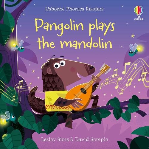 [object Object] «Pangolin plays the mandolin», автор Лесли Симс - фото №1