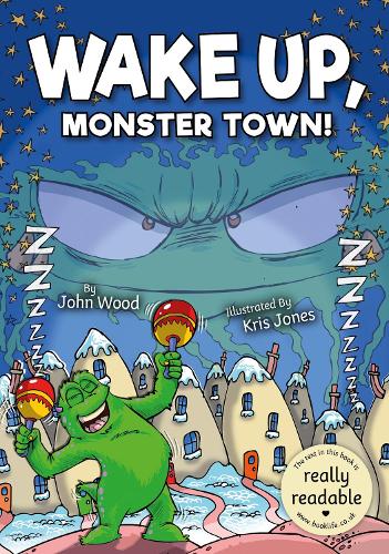 Бумажная книга «Wake Up, Monster Town!», автор Джон Вуд - фото №1