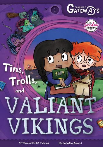 Бумажная книга «Greenlake Gateways 1: Tins, Trolls and Valiant Vikings», автор Шалини Валлепур - фото №1