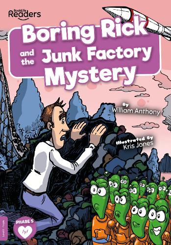 Паперова книга «Boring Rick and the Junk Factory Mystery», автор Вільям Ентоні - фото №1