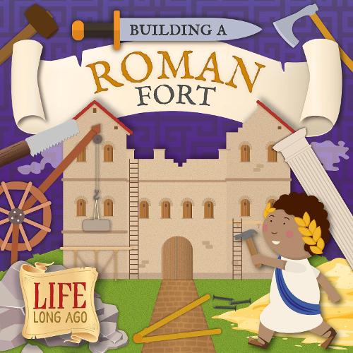 Паперова книга «Building a Roman Fort», автор Робін Твідді - фото №1