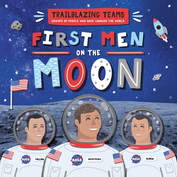 Паперова книга «First Men on The Moon», автор Емілі Дюфрен - фото №1