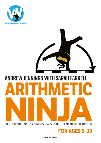 Паперова книга «Arithmetic Ninja for Ages 9-10: Maths activities for Year 5», авторів Ендрю Дженнінгс, Сара Фаррелл - фото №1