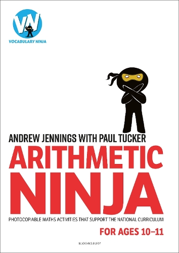 Паперова книга «Arithmetic Ninja for Ages 10-11: Maths activities for Year 6», авторів Ендрю Дженнінгс, Пол Такер - фото №1