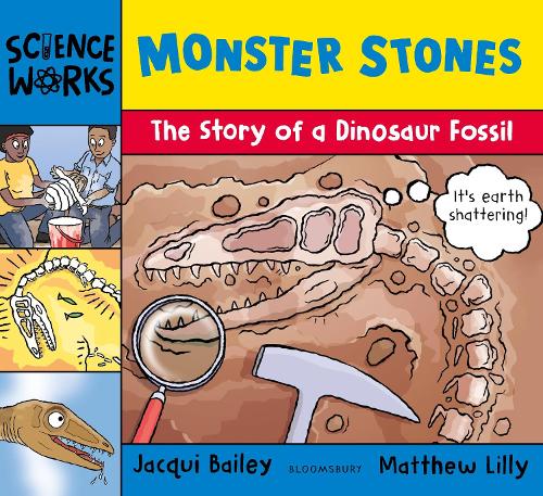 [object Object] «Monster Stones: The Story of a Dinosaur Fossil», автор Жаки Бейли - фото №1