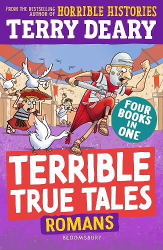 Бумажная книга «Terrible True Tales: Romans: From the author of Horrible Histories, perfect for 7+» - фото №1