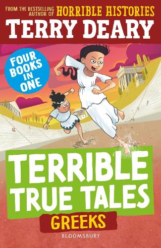 Бумажная книга «Terrible True Tales: Greeks: From the author of Horrible Histories, perfect for 7+», автор Терри Дири - фото №1