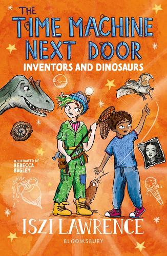 Бумажная книга «The Time Machine Next Door: Inventors and Dinosaurs», автор Изи Лоуренс - фото №1
