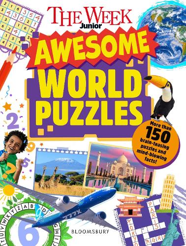 Бумажная книга «The Week Junior Awesome World Puzzles: Explore the world with over 150 brain-teasing puzzles and mind-bending facts», автор The Week Junior - фото №1
