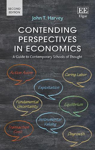 Паперова книга «Contending Perspectives in Economics: A Guide to Contemporary Schools of Thought», автор Джон Т. Гарві - фото №1