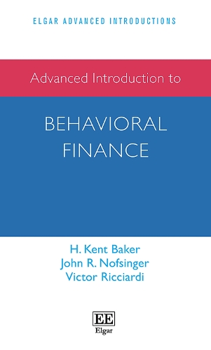 [object Object] «Advanced Introduction to Behavioral Finance», авторов Х. К. Бейкер, Джон Р. Нофсингер, Виктор Риччарди - фото №1