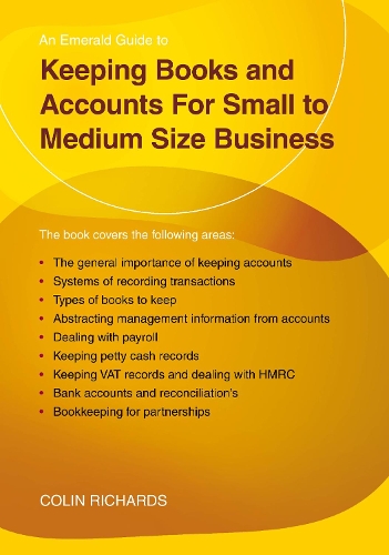 Бумажная книга «Keeping Books And Accounts For Small To Medium Size Business», автор Колин Ричардс - фото №1