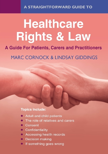 Бумажная книга «A Straightforward Guide to Healthcare Rights & Law: A Guide for Patients, Carers and Practitioners», авторов Линдси Гиддингс, Марк Корнок - фото №1